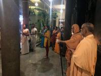 Palakhi on conluding day of Maharudra and Ashtotara Kalashabhishek
